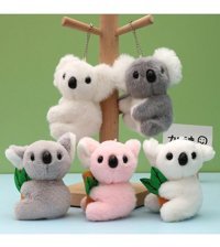 Luckystar Koala Bebek Kolye Ucu Gri Peluş Oyuncak