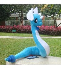 Takara Tomy Dragonair Maviorjinal Pokemon Peluş Oyuncak