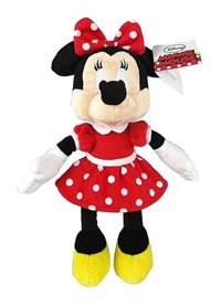 Autosound Minnie Kırmızı Elbiseli 25 cm Peluş Oyuncak