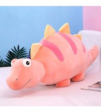Luckystar Dinozor Çocuk Bebeği Yeşil Peluş Oyuncak