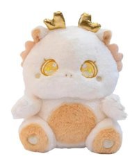 Jzcat Sarı Dragon Baby Çocuk Peluş Oyuncak Bebek 30 cm Peluş Oyuncak