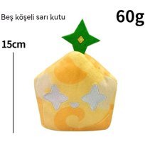 Hyt Beş Köşeli Yıldız Sarı Kutu Peluş Oyuncak