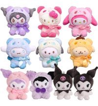Alibee Karikatür Teddy'Den Sanrio Muñeco 12 cm Peluş Oyuncak