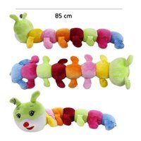 Torutoys Renkli Tırtıl 85 cm Peluş Oyuncak