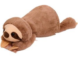 Jzcat Kahverengi Çocuk Simüle Edilmiş Tilki Peluş Oyuncak Bebek 45 cm Peluş Oyuncak