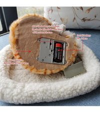 Alibee Three Beans Kedi Sarı Peluş Oyuncak