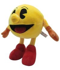 Jolıta Pac Man Boxer Peluş Oyuncak Pac Man Figürü Peluş Oyuncak