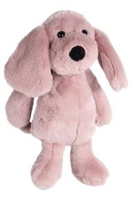 Dada Toys Pembe Uyku Arkadaşı Köpek 34 cm Peluş Oyuncak