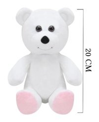 Selay Oyuncak Ayı 20 cm Beyaz Peluş Oyuncak