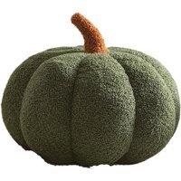 Jzcat Yeşil Minik Balkabağı Sevimli Peluş Oyuncak 28 cm Peluş Oyuncak