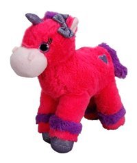 Sunman Koyu Pembe Unicorn Renkli At 28 cm Peluş Oyuncak
