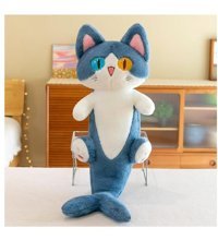 Alibee Beautiful Youth Farklı Öğrenci Köpekbalığı Kedi 85 cm Peluş Oyuncak