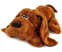 Neco Plush Buruşuk Köpek Kahverengi 92 cm Peluş Oyuncak