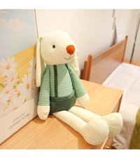 Jzcat Çocuk Sevimli Tavşan Bebek 40 cm Peluş Oyuncak