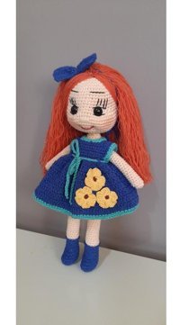 Petekhobby Amigurumi Şeker Bebek 30 cm Peluş Oyuncalk