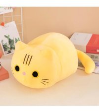 Worryfreeshopping Yavru Kedi Peluş Bebek Sarı 25 cm Peluş Oyuncak