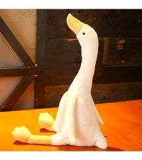 Alibee Beyaz Shop Kedi 50 cm Peluş Oyuncak