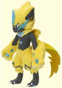 Takara Tomy Zeraora Orjinal Pokemon 30 cm Peluş Oyuncak