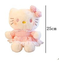 Alibee Kızlar İçin Yumuşak Hello Kedicik Peluş Oyuncak