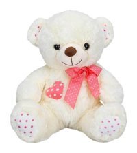 Sunman Kurdelalı Ayı Pembe Kurdelalı Ayı 42 cm Peluş Oyuncak