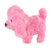 Mixoyuncak Köpek Sevimli Köpek Sesli Hareketli Pembe Peluş Oyuncak