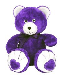 Anatoya Mor Sevgi Ayıcık Anatoya Peluş Oyuncak