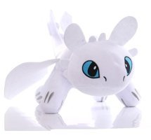 Oloey Siyah Beyaz Uçan Ejderha Bebek 50 cm Peluş Oyuncak