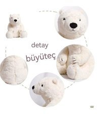 Oloey Sevimli Simülasyon Kutup Ayı 35 cm Peluş Oyuncak