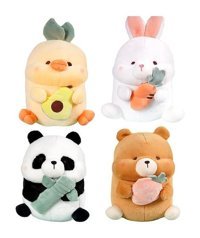 Jzcat Çocuk Sevimli Hayvan Sarı 23 cm Peluş Oyuncak