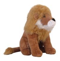 Bambi Oturan Aslan Kahve 50 cm Peluş Oyuncak