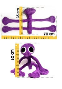 Pufline Roblox Rainbow Frends 2'li Set Purple & Blue Peluş Oyuncak