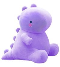 Carrier Mor Sevimli Dinozor 30 cm Peluş Oyuncak