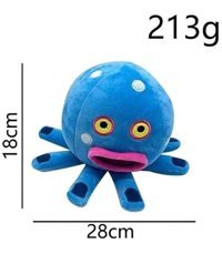 Luckystars Ahtapot Canavar 28 cm Peluş Oyuncak