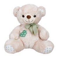 Sunman Kurdelalı Peluş Ayı 42 cm Yeşil Kurdelalı 42 cm Peluş Oyuncak