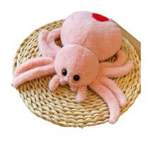 Jzcat Pembe Örümcek Bebek Çocuk Doll 25 cm Peluş Oyuncak