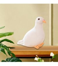 Magideal Suntek Doldurulmuş Bebek Güvercin Çocuk Doğum Günü Peluş Oyuncak