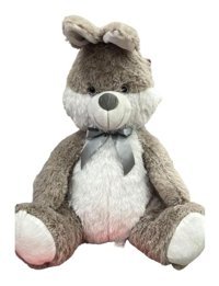 Halley Oyuncak Renkli Tavşan Bej 60 cm Peluş Oyuncak