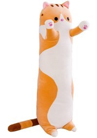 Alibee Bolabola Peluş Kedi Turuncu Peluş Oyuncak