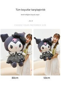 Carrier Taşıyıcı Koyu Kuromi 35 cm Peluş Oyuncak