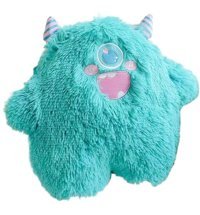 Jzcat Çocuk Küçük Canavar Peluş Bebek Oyuncak 25 cm Mavi