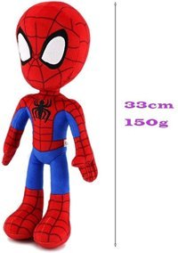 Alibee Tu Jin Avengers Örümcek Adam 30 cm Peluş Oyuncak