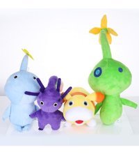 Luckystar Pikmin 4 Mor Peluş Oyuncak