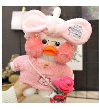 Alibee Pembe Hulv Simba Lalafanfan Cafe Mimi Ördek Bebek 30 cm Peluş Oyuncak