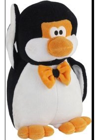 Gran Toys Peluş Papyonlu Penguen 40 cm Peluş Oyuncak