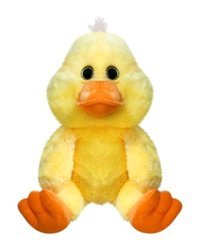 Selay Oyuncak Sarı Oturan Civ Civ 40 cm Peluş Oyuncak