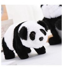 Alibee Panda Elektrikli Müzik Panda Peluş Oyuncak