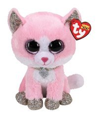 Ty Beanie Boos Fiona Pembe Kedi 24 cm Peluş Oyuncak