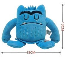 Alibee Devils Eye The Color Monster Çizgi Film Bebek Peluş Oyuncak