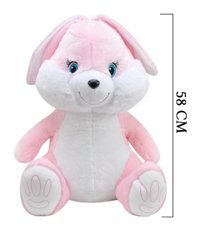 Selay Oyuncak Tavşan Pembe 58 cm Peluş Oyuncak