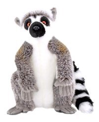 Animals Of The World Oturan Lemur 28 cm Peluş Oyuncak